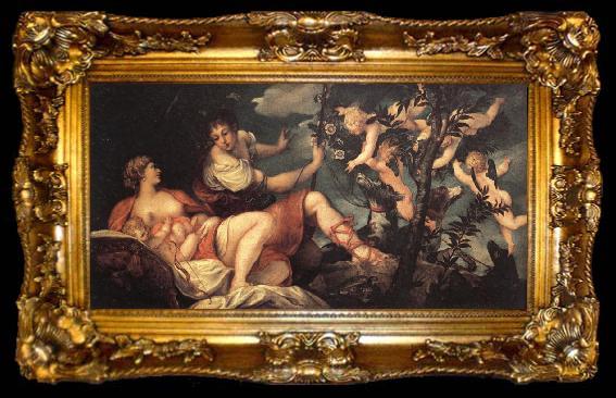 framed  Jacopo Tintoretto Diana and Endymion, ta009-2